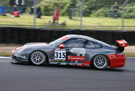 Claus Christensen på vgej mod pole position.